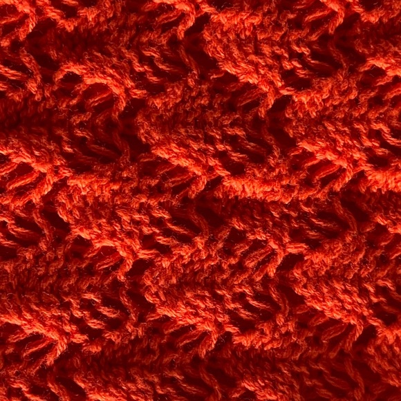 Eliza J Dress Cotton Crocheted Lined Orange Maxi Sleeveless Size Small New - Picture 7 of 11